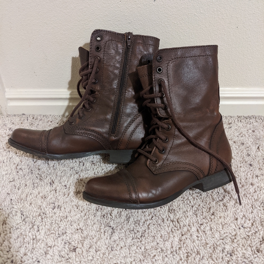 Steve Madden Troopa combat boots